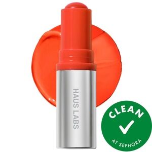 HAUS LABS BY LADY GAGA Cheek Blush Balm Stick “Glossy Tangelo”